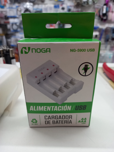 Cargador de pilas Noga ng5900 AA AAA x4